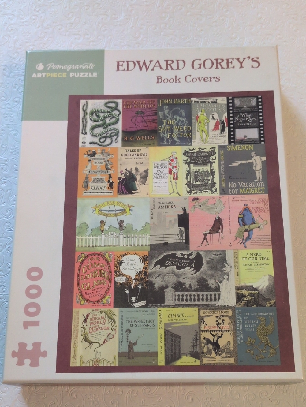 Edward Gorey's Book Covers Jigsaw Puzzle